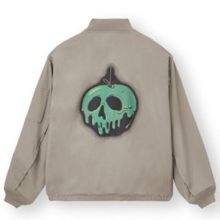 ジーユー(GU)のGU×UNDERCOVER ジップアップブルゾン グレー XL 新品(ブルゾン)