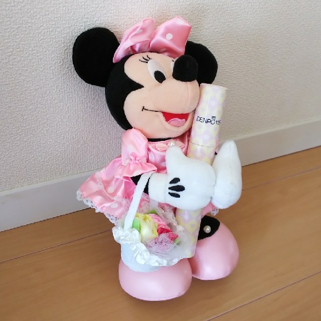 Disney(ディズニー)のミニー ぬいぐるみ エンタメ/ホビーのおもちゃ/ぬいぐるみ(キャラクターグッズ)の商品写真