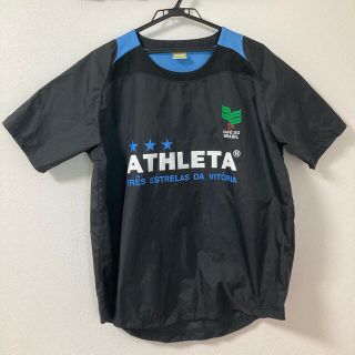 アスレタ(ATHLETA)のATHLETA アスレタ ピステ 半袖 Mサイズ 黒  サッカー フットサル(ウェア)