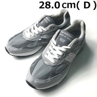 ニューバランス(New Balance)のニューバランスMR993GL(Dワイズ/US10/28cm)グレー190303(スニーカー)