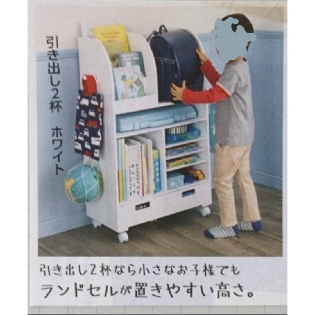 ランドセルラック　no.3123 インテリア/住まい/日用品の机/テーブル(学習机)の商品写真