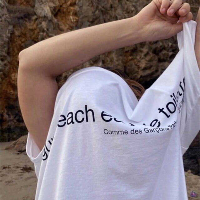 STUSSY(ステューシー)の日本未発売 限定Stussyコムデギャルソン Laguna Beach Tシャツ メンズのトップス(Tシャツ/カットソー(半袖/袖なし))の商品写真