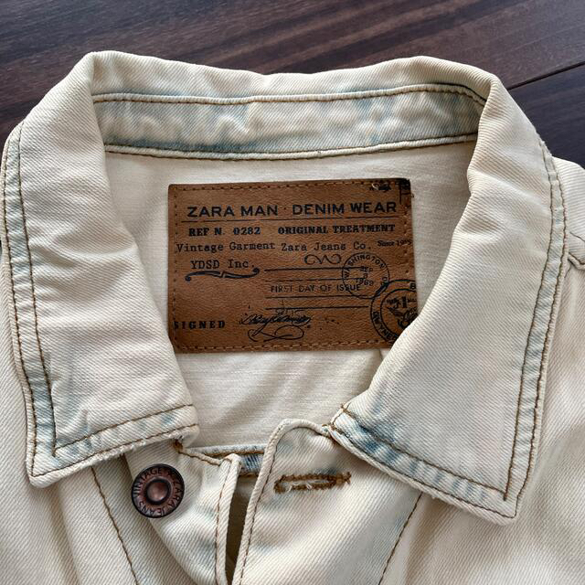 ZARA(ザラ)のmart様専用　ZARA デニムジャケット メンズのジャケット/アウター(Gジャン/デニムジャケット)の商品写真