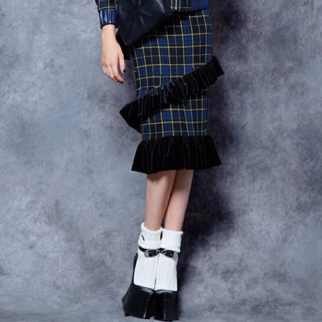 PAMEO POSE(パメオポーズ)のパメオポーズ♡スパイラルスカート レディースのスカート(ひざ丈スカート)の商品写真