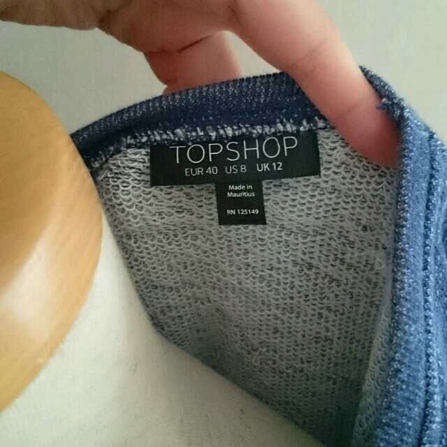 TOPSHOP(トップショップ)のTop shop半袖スウェット*ZARA Bershka H&M レディースのトップス(トレーナー/スウェット)の商品写真