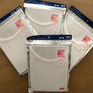 ユニクロ(UNIQLO)のヒートテック　ユニクロ　140サイズ×4枚　(その他)