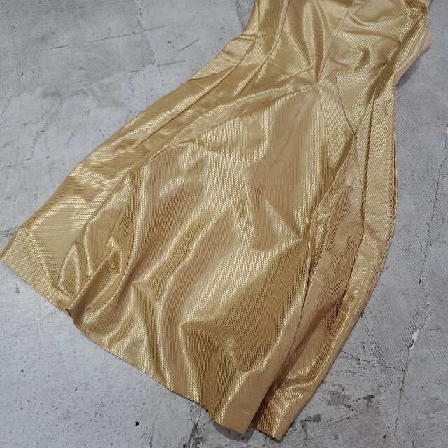 Jil Sander(ジルサンダー)のジルサンダー ヴィンテージ ドレス ワンピース ノースリーブ パーティー レディースのワンピース(ロングワンピース/マキシワンピース)の商品写真