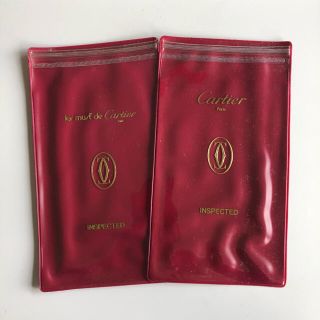 カルティエ(Cartier)の【正規品】カルティエの収納パック２点セット(ポーチ)