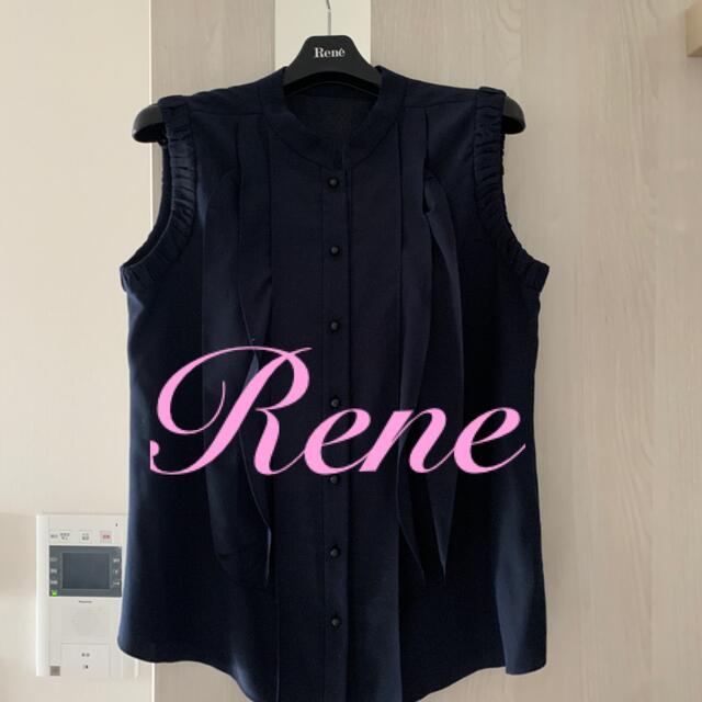 René(ルネ)の専用♡【極美品】ルネ　ブラウス　36 レディースのトップス(シャツ/ブラウス(半袖/袖なし))の商品写真