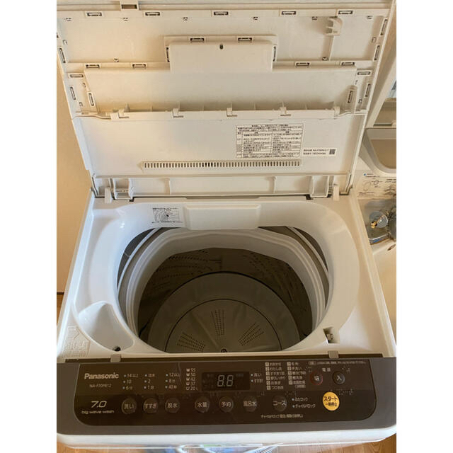 奈良発 2018年製 パナソニック 7kg 洗濯機  NA-F70PB12 2