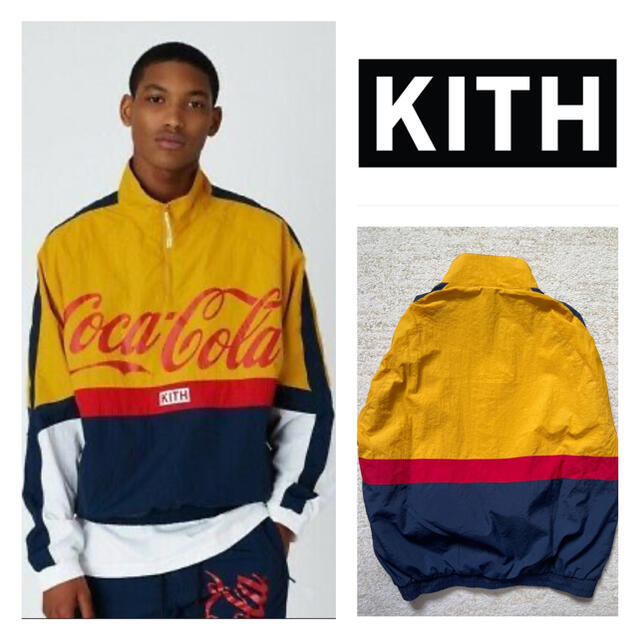 ロゴKITH ✖️コカコーラ　❣️破格セール❣️コットンプルオーバー　Sサイズ