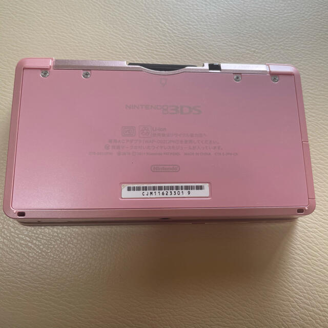 ニンテンドー3DS(ニンテンドー3DS)の任天堂3DS本体　充電器、タッチペン付き エンタメ/ホビーのゲームソフト/ゲーム機本体(携帯用ゲーム機本体)の商品写真