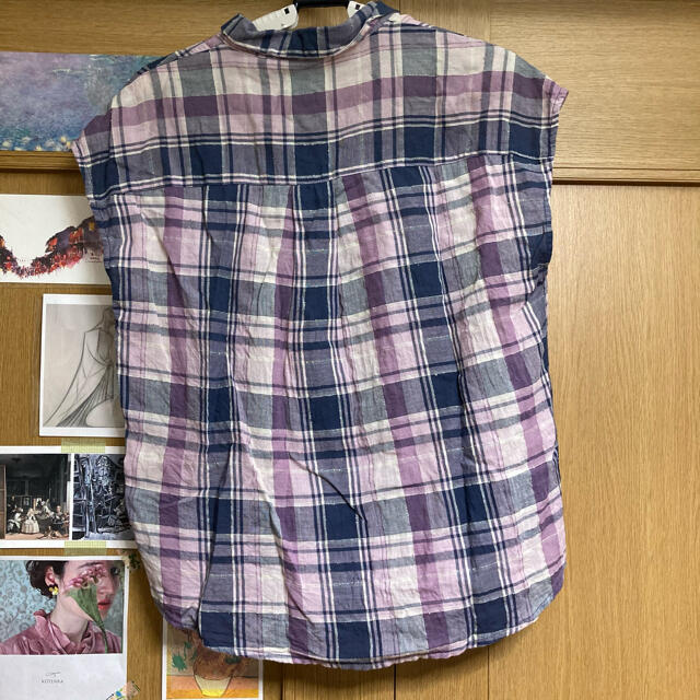 GU(ジーユー)のGU チェックシャツ レディースのトップス(シャツ/ブラウス(半袖/袖なし))の商品写真