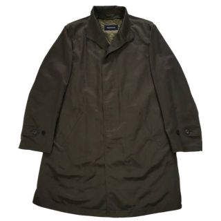 美品　NewYorker メンズ　トレンチコート　インナーベスト付き　S 黒