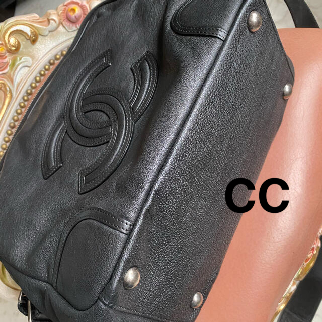 CHANEL(シャネル)の★CHANEL本物シャネル♪CC◇ショルダー　トートバッグ★ レディースのバッグ(ショルダーバッグ)の商品写真