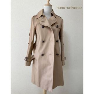 ナノユニバース(nano・universe)のnano・universe ナノユニバース 2WAYトレンチコート♡美品です♪(トレンチコート)