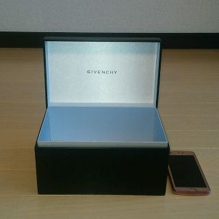 ジバンシィ(GIVENCHY)の新品 レアモノ ジバンシー 合皮 ブラックボックス 黒(小物入れ)