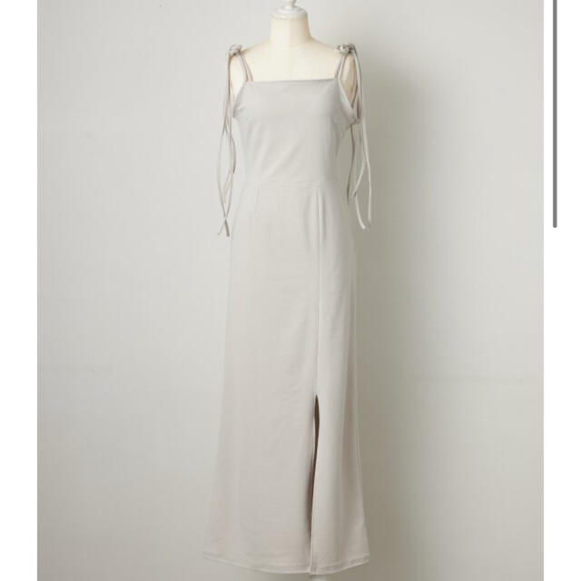 Rosary moon(ロザリームーン)のStretch Cami Dress  IVORY レディースのワンピース(ロングワンピース/マキシワンピース)の商品写真