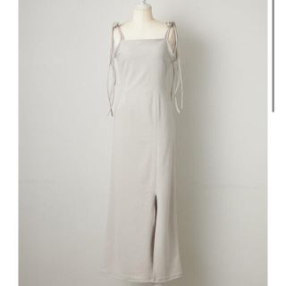 ロザリームーン(Rosary moon)のStretch Cami Dress  IVORY(ロングワンピース/マキシワンピース)