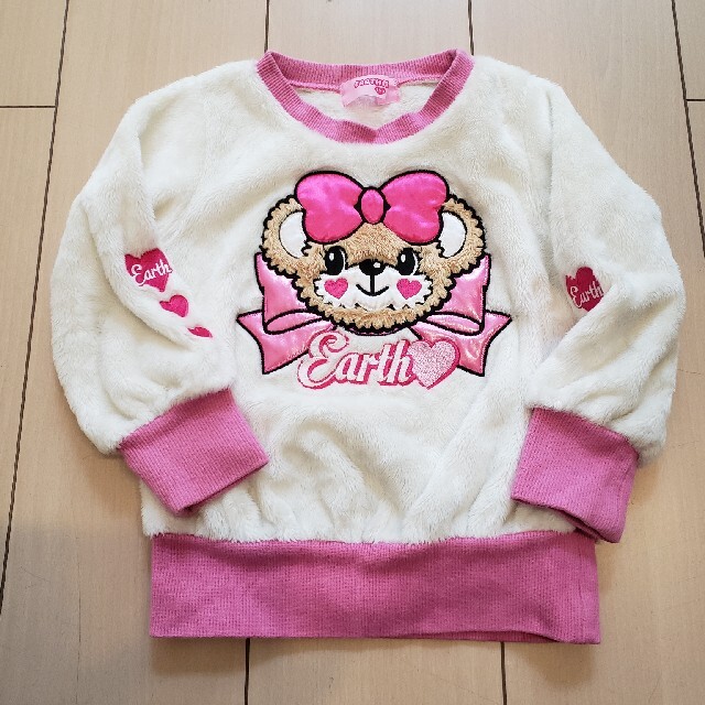 EARTHMAGIC(アースマジック)のアースマジック⑩ キッズ/ベビー/マタニティのキッズ服女の子用(90cm~)(Tシャツ/カットソー)の商品写真