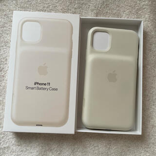 アップル(Apple)のapple純正 iPhone11 スマートバッテリーケース ホワイト(iPhoneケース)