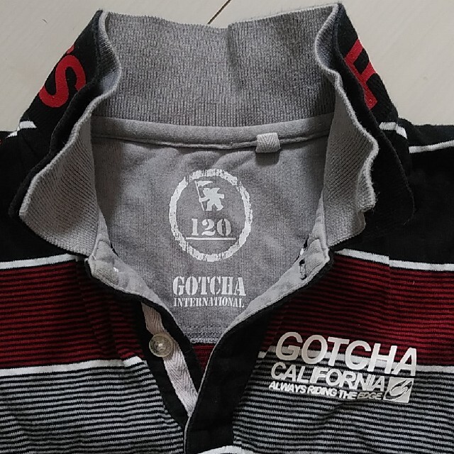 GOTCHA(ガッチャ)のGOTCHA 120ｻｲｽﾞﾎﾟﾛｼｬﾂ キッズ/ベビー/マタニティのキッズ服男の子用(90cm~)(Tシャツ/カットソー)の商品写真