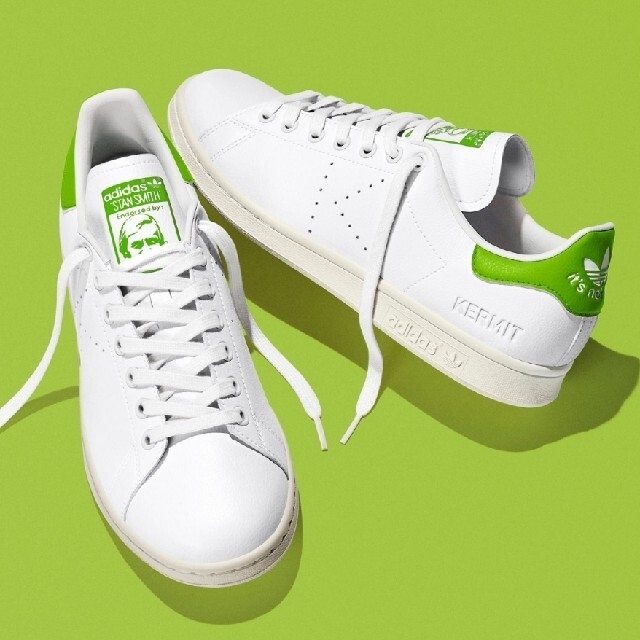 adidas(アディダス)の完売品★カーミット🐸adidas STAN SMITH /スタンスミス メンズの靴/シューズ(スニーカー)の商品写真