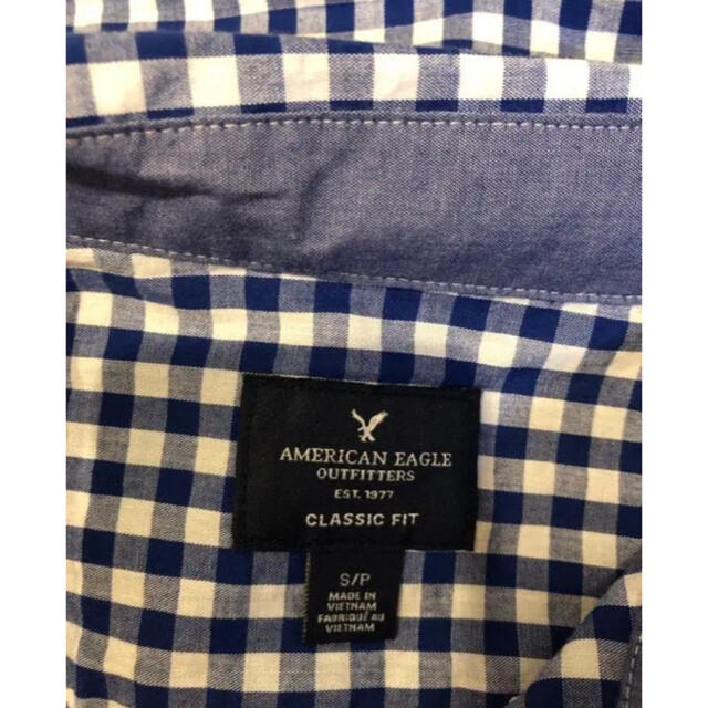 American Eagle(アメリカンイーグル)の未使用品★アメリカンイーグル★チェック柄シャツ メンズのトップス(シャツ)の商品写真