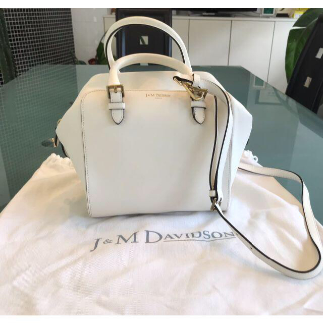 J&M DAVIDSON OLIVIA BOX TALジップポケット×1内側