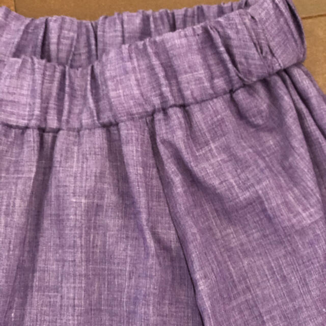 anyFAM(エニィファム)の美品☆anyfam フレアーロングスカート☆紫　サイズ2 レディースのスカート(ロングスカート)の商品写真