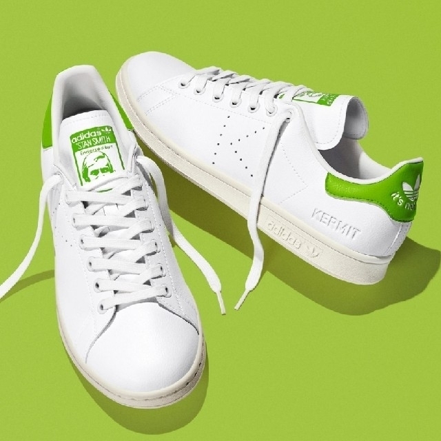 adidas(アディダス)の完売品★カーミット🐸adidas STAN SMITH /スタンスミス メンズの靴/シューズ(スニーカー)の商品写真