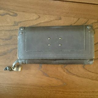 クロエ(Chloe)のChloe　長財布　ダークブラウン(財布)