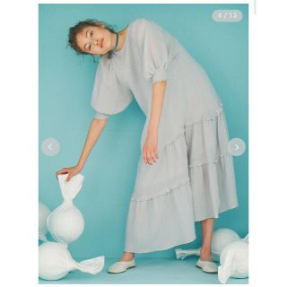 ジェラートピケ(gelato pique)の新品未使用！最終値下げ！gelatopique ミント　ワンピース(ルームウェア)