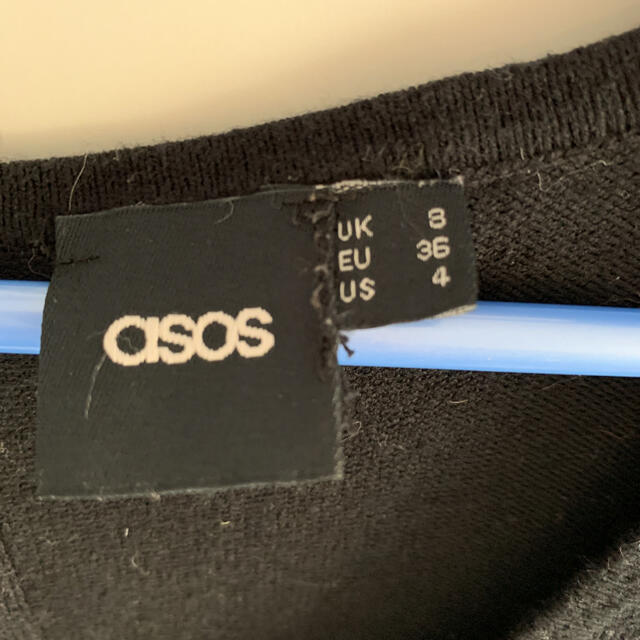 asos(エイソス)のASOS シンプルワンピース　ニット レディースのワンピース(ひざ丈ワンピース)の商品写真