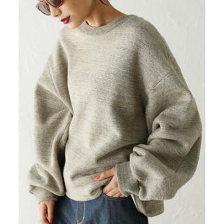 ブラックバイマウジー(BLACK by moussy)のBig arm sweat tops スウェット　black by moussy(トレーナー/スウェット)