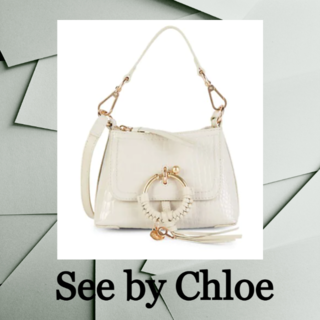 シーバイクロエ(SEE BY CHLOE)のSALE☆【See by Chloe】ミニジョアンレザートップハンドルバッグ(ショルダーバッグ)