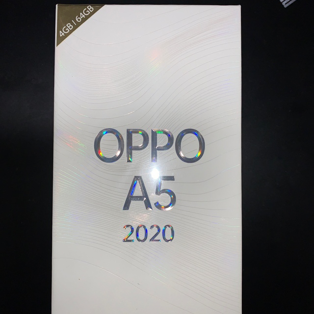 ほぼ未使用 OPPO A5 2020 ブルー　SIMフリー