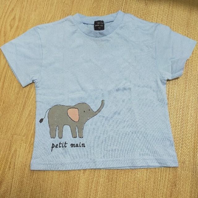 petit main(プティマイン)のpetit main Tシャツ 100cm キッズ/ベビー/マタニティのキッズ服男の子用(90cm~)(Tシャツ/カットソー)の商品写真