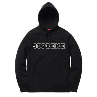 supreme カレッジロゴパーカー