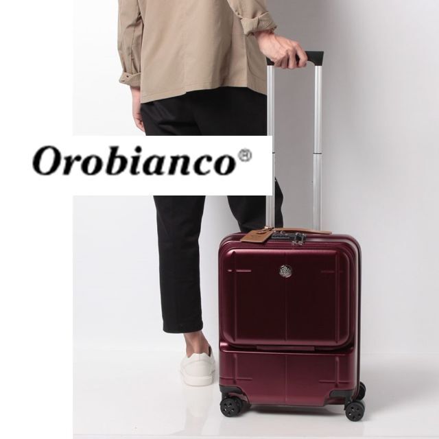 Orobianco(オロビアンコ)の≪美品≫ オロビアンコ ARZILLO スーツケース 縦型/35L  1-1R レディースのバッグ(スーツケース/キャリーバッグ)の商品写真