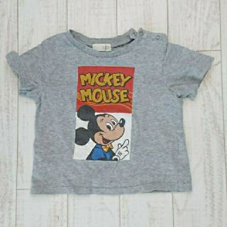 ディズニー(Disney)のb.ROOM Tシャツ🖤 ミッキーマウスsize９０(Tシャツ/カットソー)