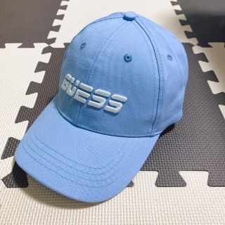 ゲス(GUESS)の非売品★GUESSゲス★キャップ 帽子★ユニセックス★ブルー★(キャップ)