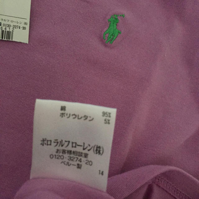 Ralph Lauren(ラルフローレン)の新品ラルフローレンＴシャツ140cm キッズ/ベビー/マタニティのキッズ服女の子用(90cm~)(Tシャツ/カットソー)の商品写真