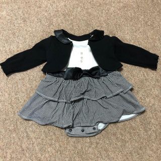 【処分価格】女の子　ワンピースドレス　ロンパース 70(ロンパース)