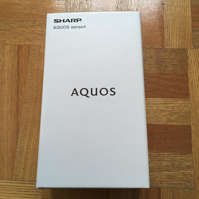 新品 SHARP AQUOS sense4 SH-M15 ブラック SIMフリー