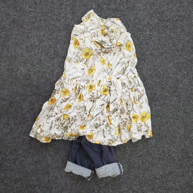 NEXT(ネクスト)のnext ナチュラルワンピース キッズ/ベビー/マタニティのベビー服(~85cm)(ワンピース)の商品写真