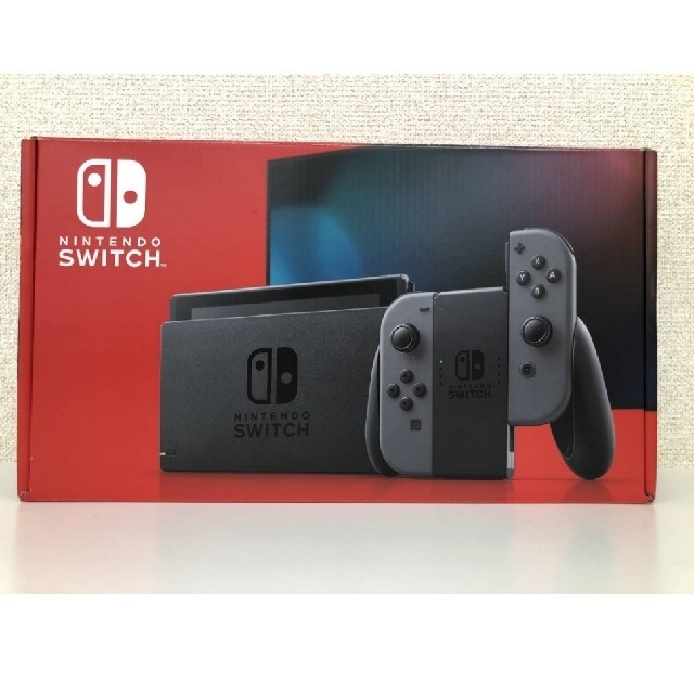 ☆新品未開封☆Nintendo Switch グレー  (2021年 4月購入)家庭用ゲーム機本体