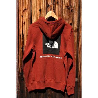 ザノースフェイス(THE NORTH FACE)の[ Mサイズ相当 ] スクエアロゴ レッドボックス パーカー ノースフェイス(パーカー)