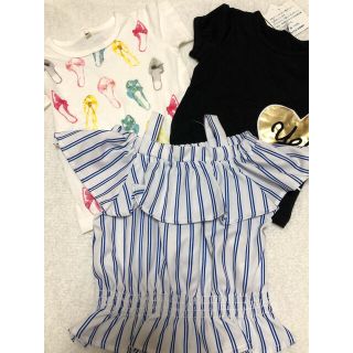 ニシマツヤ(西松屋)の西松屋　Tシャツ　夏物　女の子　95 新品　保育園(Tシャツ/カットソー)