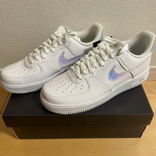 【新品】 27.0㎝ NIKE エアフォース1 '07 LV8 ホワイト マルチ